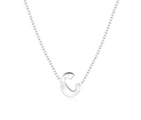 Alphabet Silver Necklace c SPE-5569